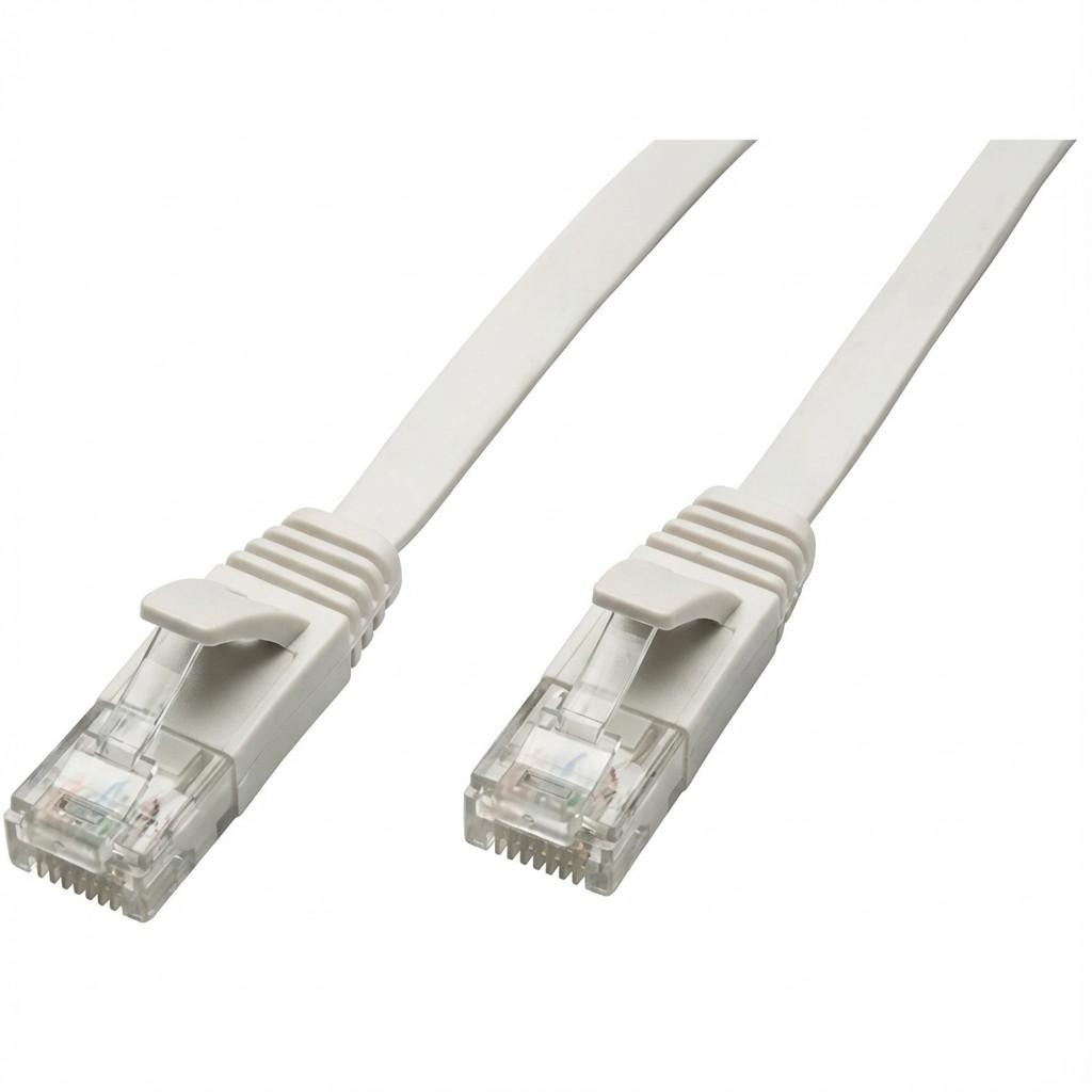 Kabllo për Rrjet Captiva 80271 / RJ45 - RJ45 / Cat.6A / 10 Gbit/s / 2 m - Bardhë