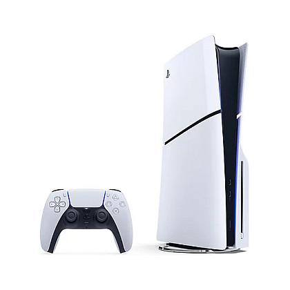 Konzolë Sony PlayStation 5 Slim / 1 TB SSD / Disk Drive / Fortnite Flowering Chaos Bundle / DualSense / 4K / Deri 120 FPS – Zezë/Bardhë - 1
