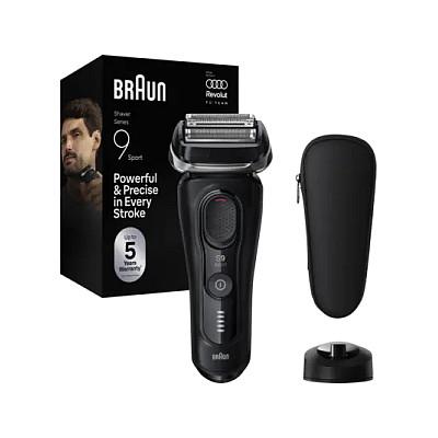 Makinë e Rrojës Braun Series 9 Sport 9110s, 4+1, Wet & Dry, 60 Min - Zezë - 2