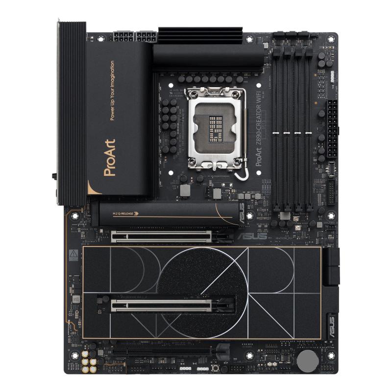 Pllakë Amë ASUS ProArt Z890-Creator WiFi / Intel LGA1851 / Z890 / DDR5 / ATX / Wi-Fi 7 / 10GbE + 2.5GbE LAN
