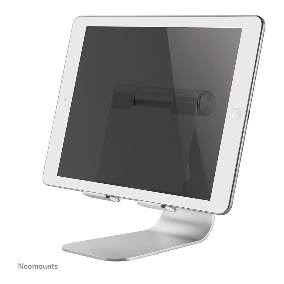 Mbajtës për Tablet Neomounts DS15-050SL1, deri 11", i palosshëm, i rregullueshëm, 90° - Argjendtë