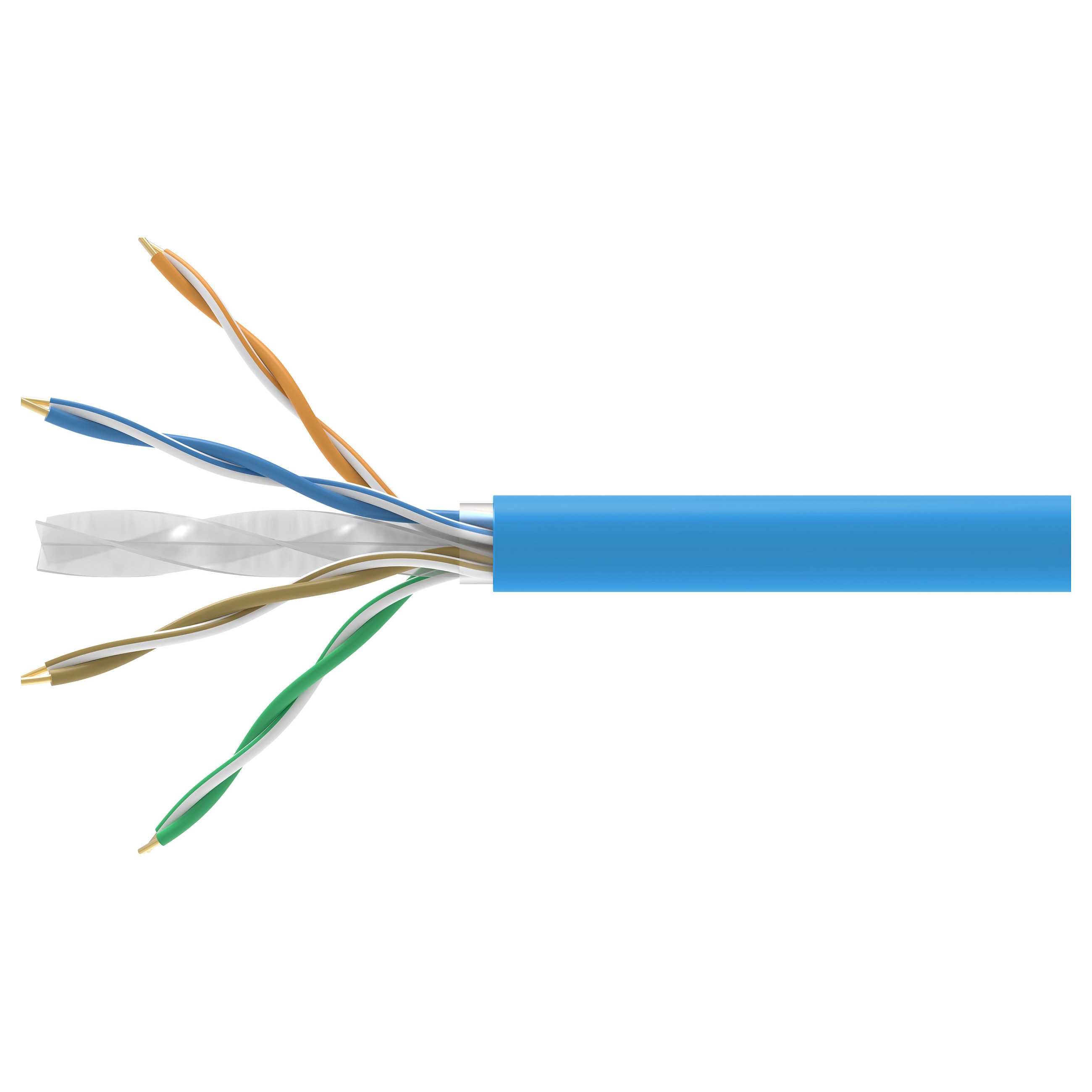 Kabllo për rrjet Equip Cat6A U/UTP / 305.00m / Dca / LSZH – Blu - 1