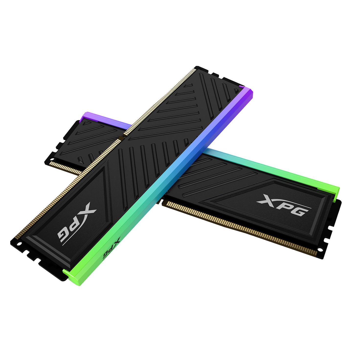 RAM Memorie DDR4 ADATA XPG SPECTRIX D35G RGB, 32GB (2x16GB), DIMM, 3200MHz, CL16, 288-pin - Zezë