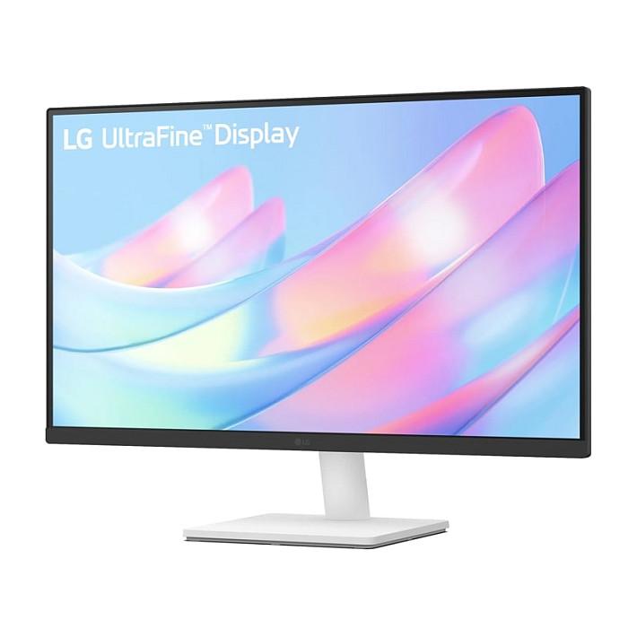Monitor LG 27US500-W, 27", UHD 4K IPS, 60Hz, 5ms, 2xHDMI+DP - Bardhë/Zezë - 3
