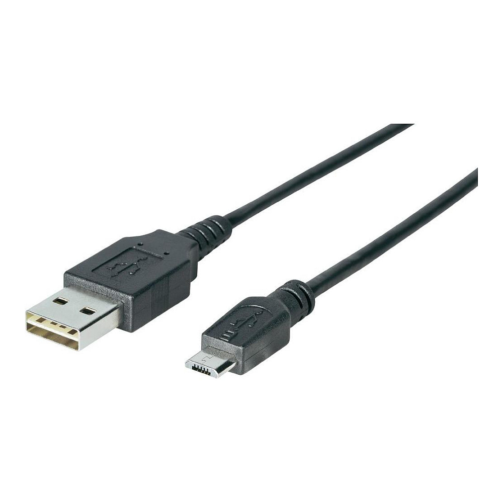 Kabllo USB 2.0 A–B Micro / 3.0m - Zezë - 1