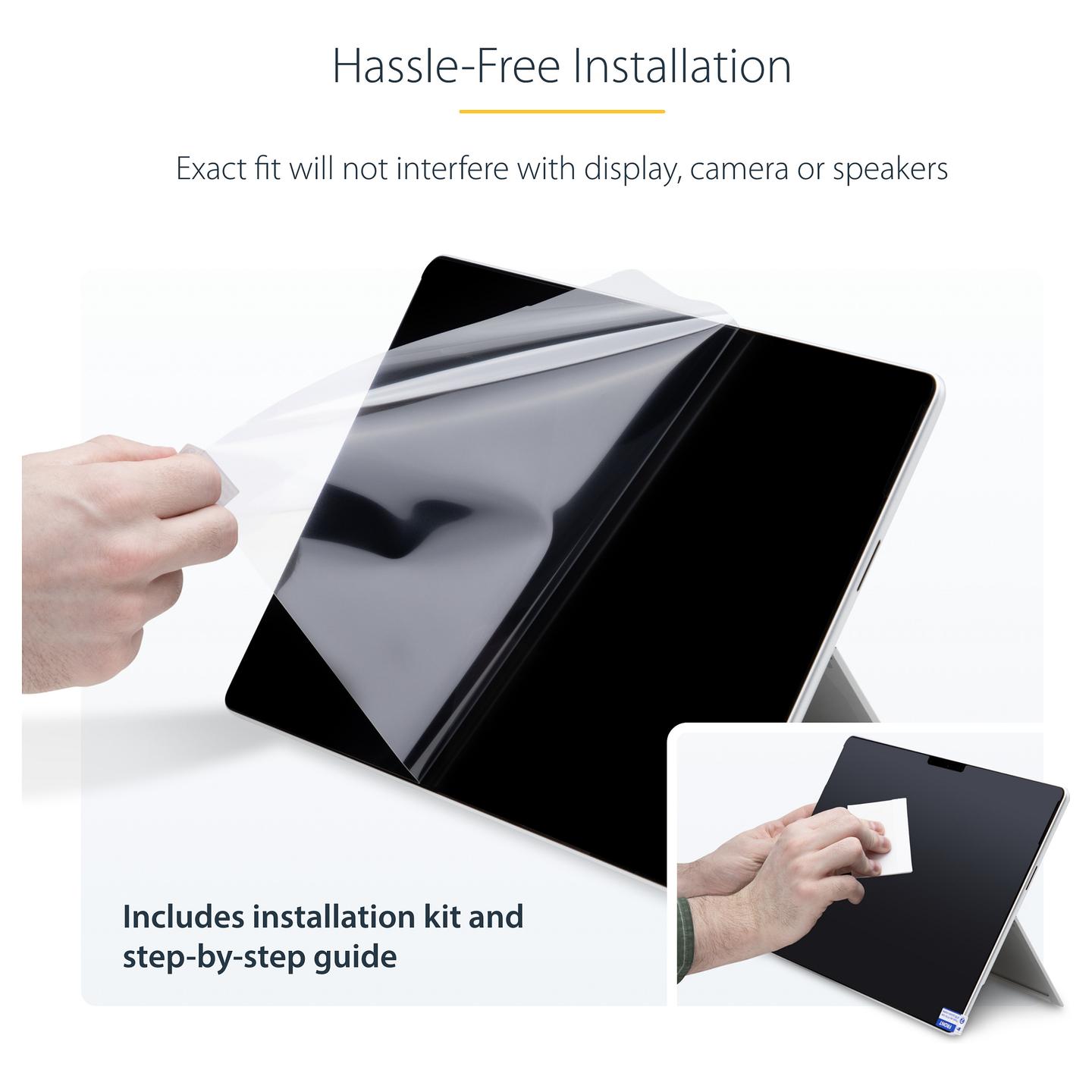 Filtër Privatësie StarTech.com 13SP-PRIVACY-SCREEN, 13 inç, 4-Way, me Prekje, për Microsoft Surface Pro 8/9/X/11 – Zezë - 18