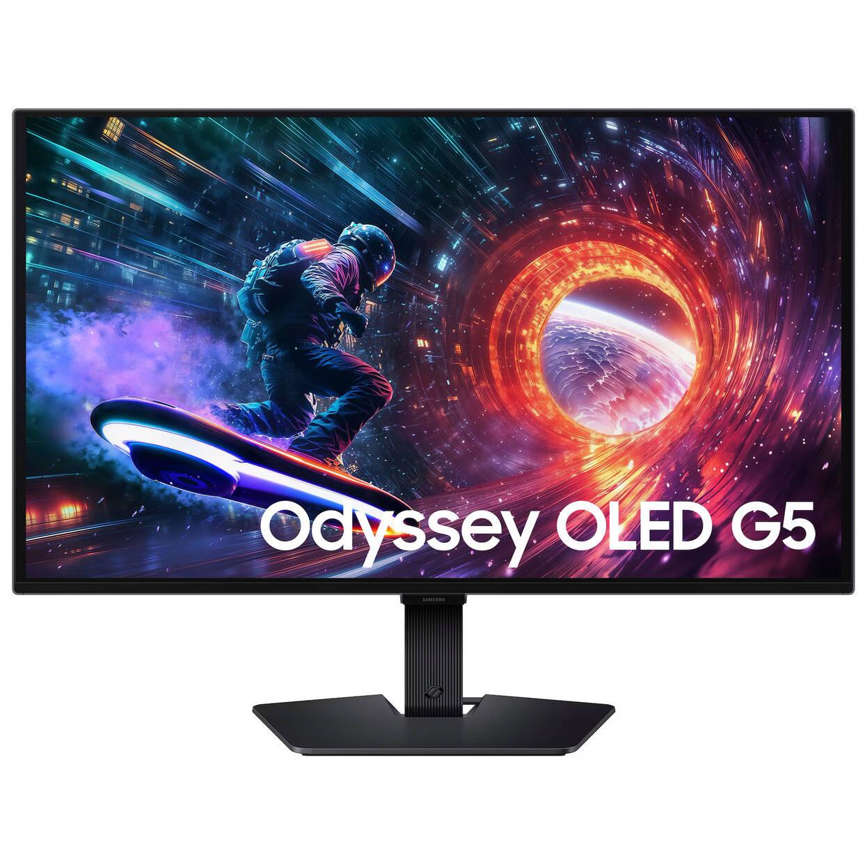 Monitor Gaming Samsung Odyssey OLED G50SF (LS27FG504SUXEN) / 27" / QHD OLED / 180Hz / 0.03ms / HDMI+DisplayPort - Zezë - 1