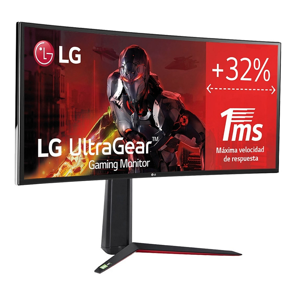 Monitor Gaming LG UltraGear 34GN850P-B / 34" / UltraWide QHD Nano IPS Curved / 160Hz / 1ms / HDMI+DP+USB - Zezë - 3