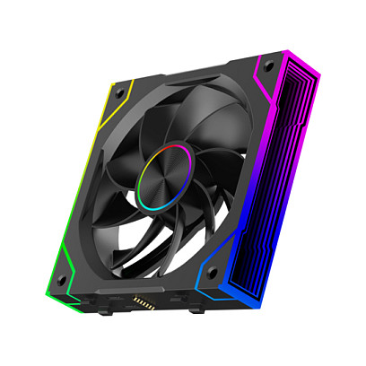Ftohës për Kasë Xilence Gaming Series XPF360R.ARGB / 120mm / 1100-2000 RPM / ARGB / PWM / 3-Pack – Zezë - 2