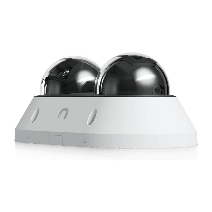 Kamerë Sigurie IP CCTV Ubiquiti UniFi AI Multi Sensor 2, 16MP, 2×8MP, 2.33x Optical Zoom, AI, IR 20m, PoE+, IP66, IK10 - Bardhë - 2