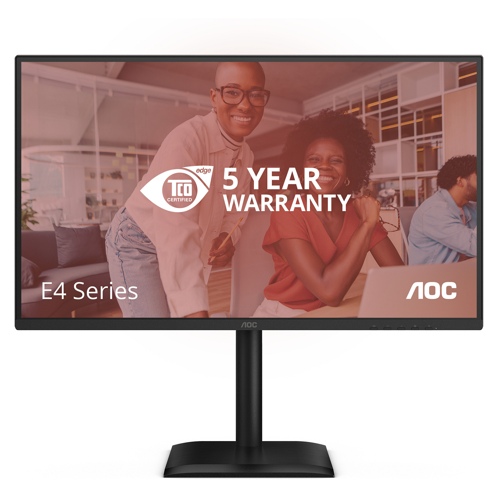 Monitor AOC Q27E4U / 27" / Quad HD IPS / LED / 120 Hz / 4 ms / HDMI+USB+DP - Zezë - 3