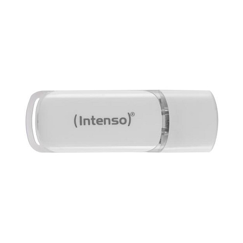 USB Flash Drive STICK Intenso Flash Line 64 GB - e bardhë - 1