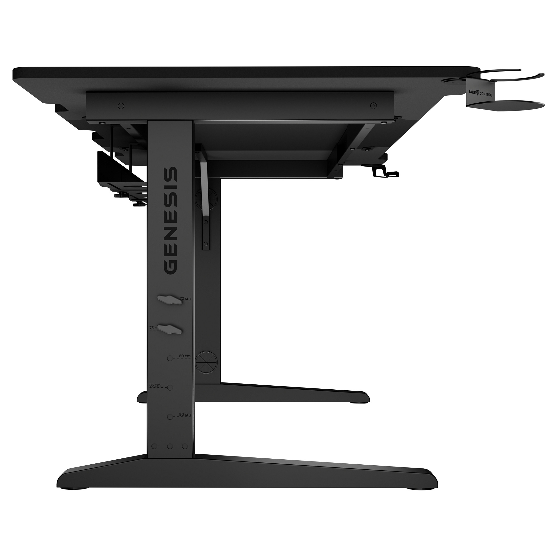 Tavolinë Pune Genesis NDS-2251 / 180 x 75 cm / MDF / 1.8 cm - Zezë - 18
