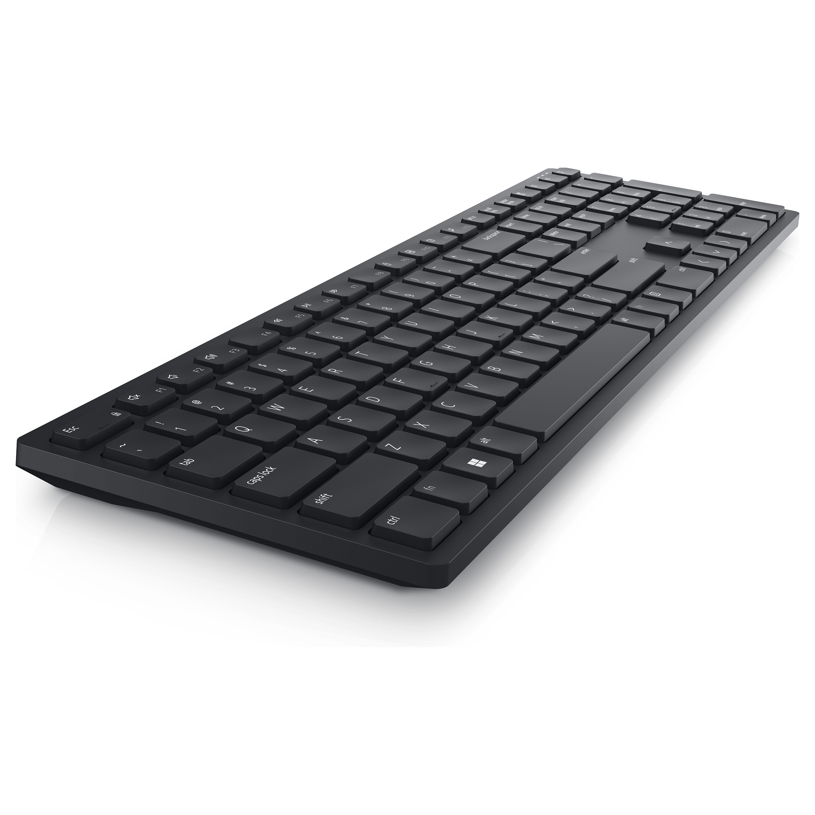 Tastierë pa kabllo DELL KB500 / 2.4 GHz / QWERTZ - Zezë - 3