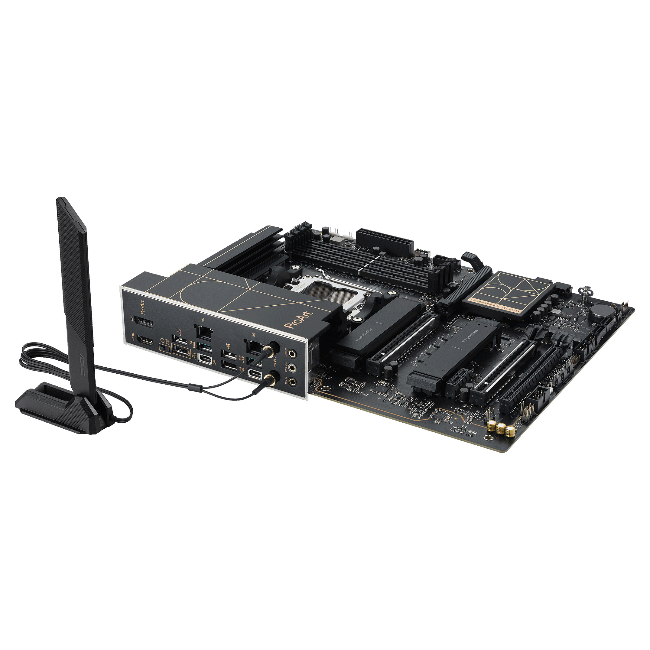 Pllakë Amë ASUS PROART B850-CREATOR WIFI NEO / AMD AM5 / B850 / DDR5 / ATX / Wi-Fi 7 / 5GbE LAN - 12