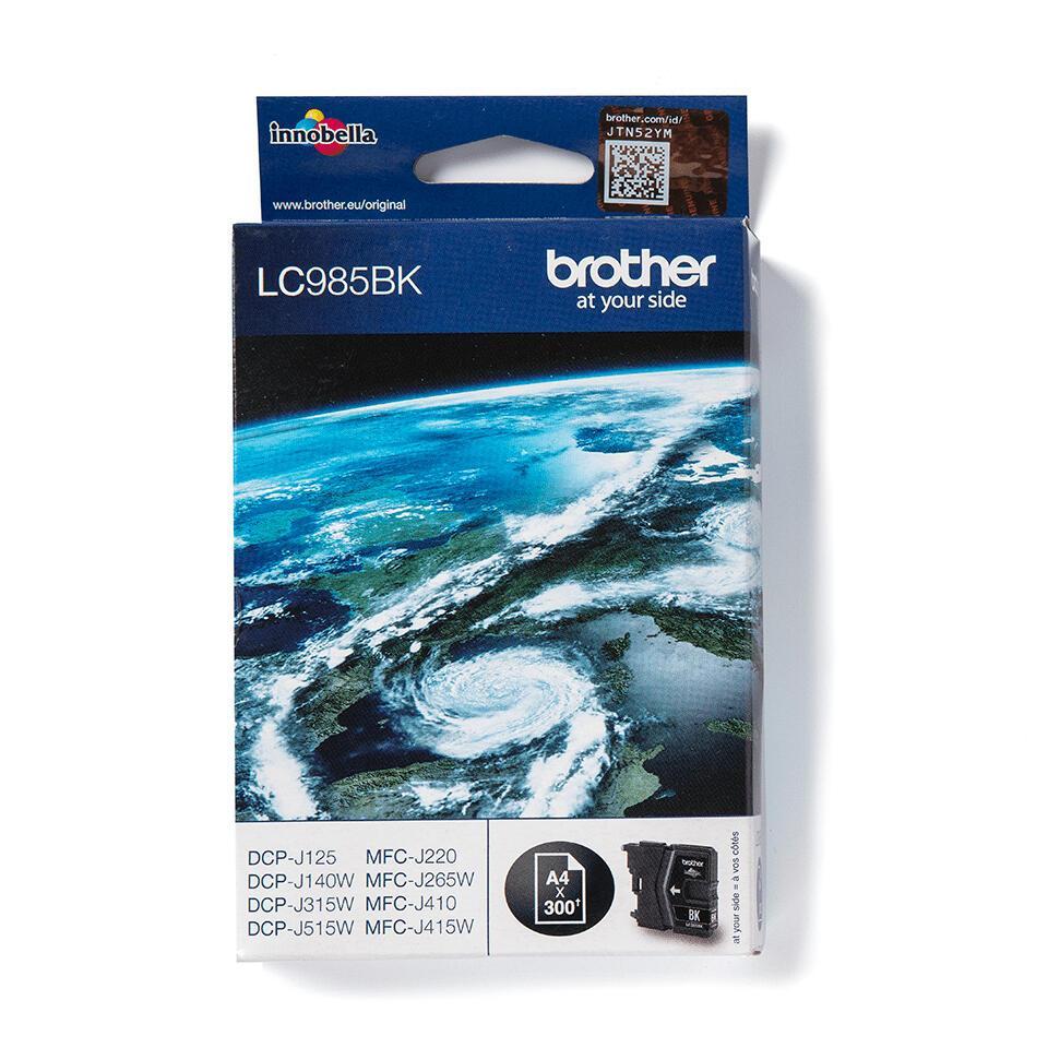 INK Brother LC-985BK / LC985BK / Standard / 300 faqe – Zezë - 1