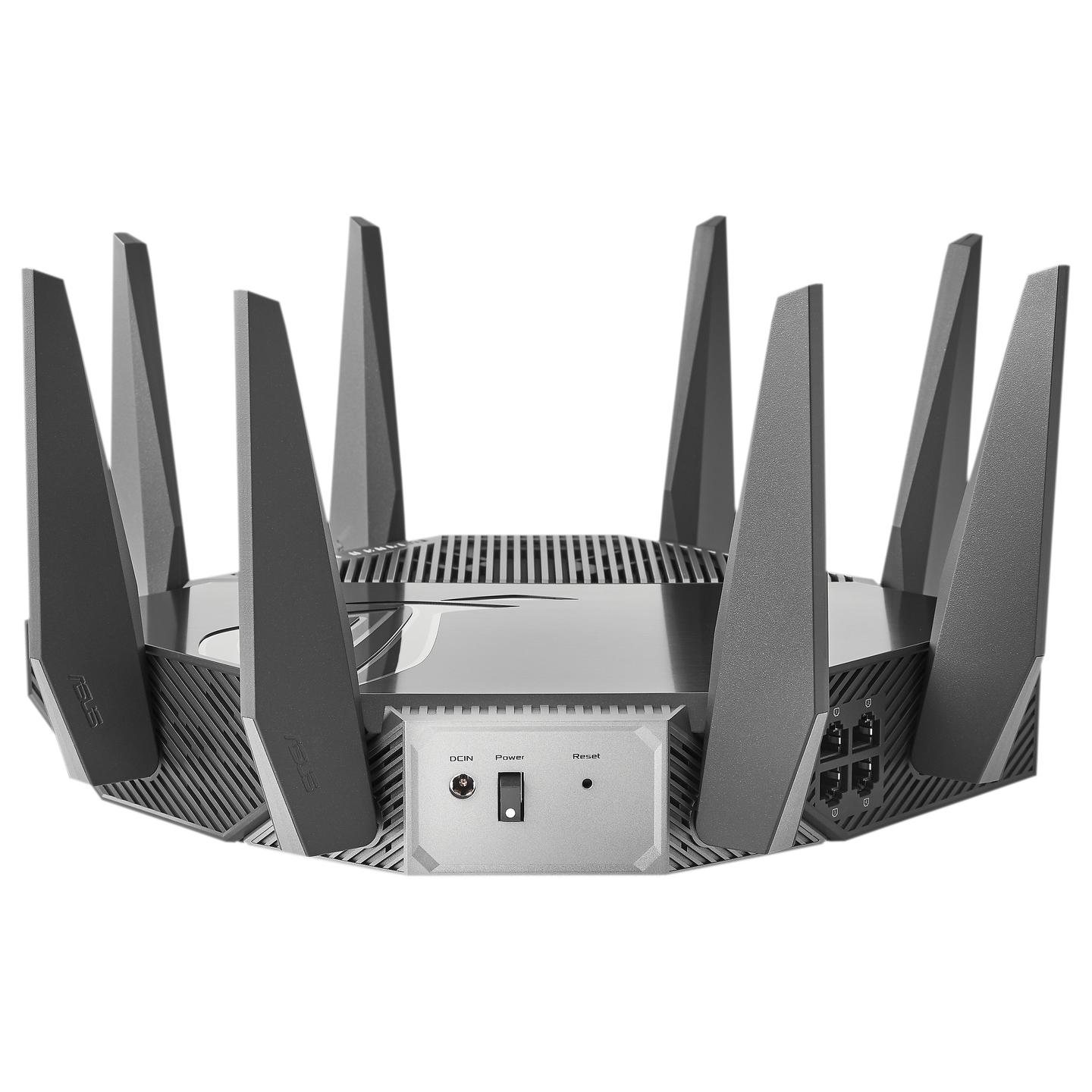 Ruter Gaming ASUS ROG Rapture GT-AXE11000, Wi-Fi 6E AXE11000, Tri-Band, 1× 2.5GbE + 5× Gigabit Ethernet – Zezë - 6