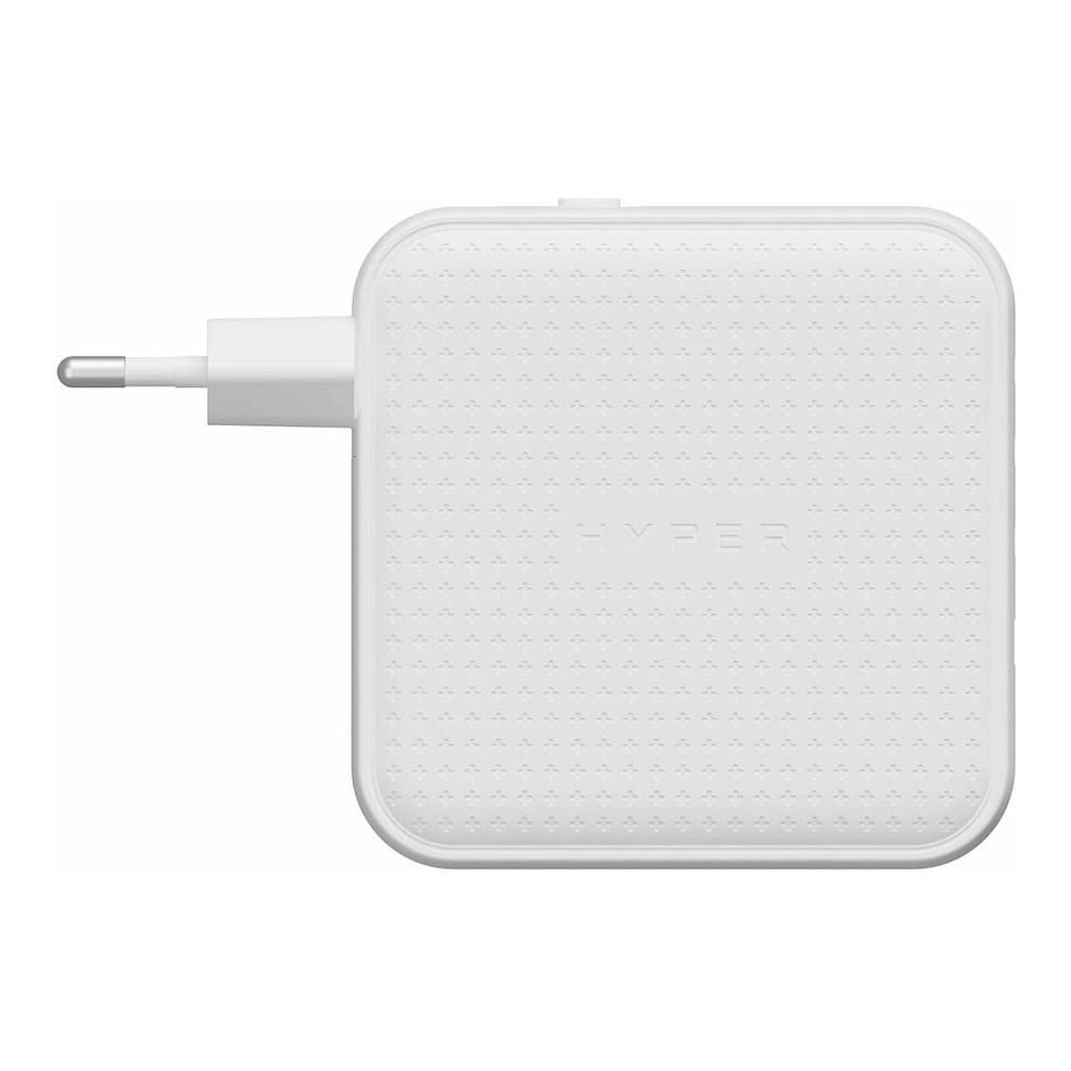 Karikues USB-C Targus HYPER HJ1002WHWWGL, 100W, 3x USB-C, 1x USB-A, GaN, Power Delivery 3.0, PPS - Bardhë - 7