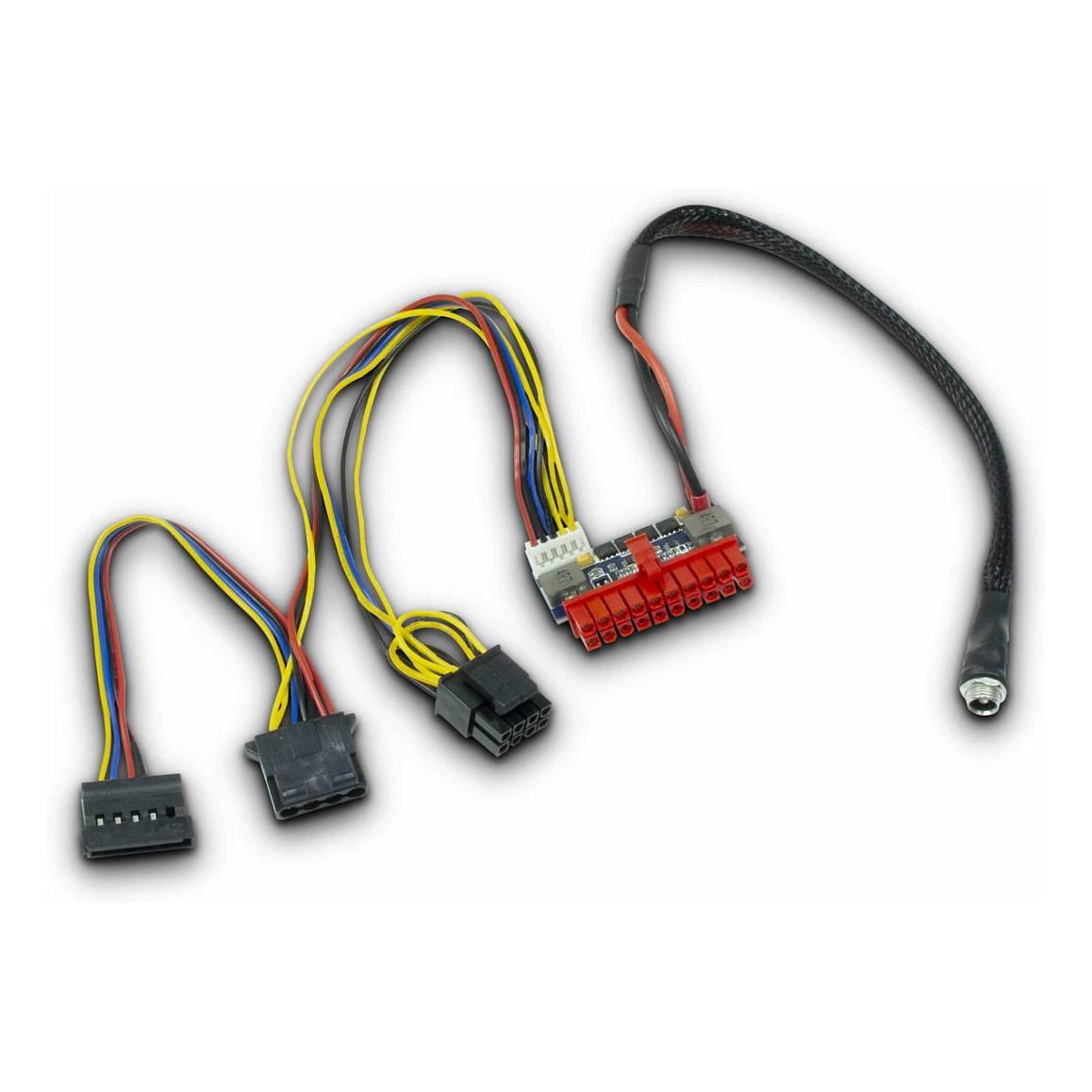 Modul furnizimi Inter-Tech 88882193, Mini-ITX DC/DC, 120 W, 20-pin ATX, 4+4-pin, SATA, Molex