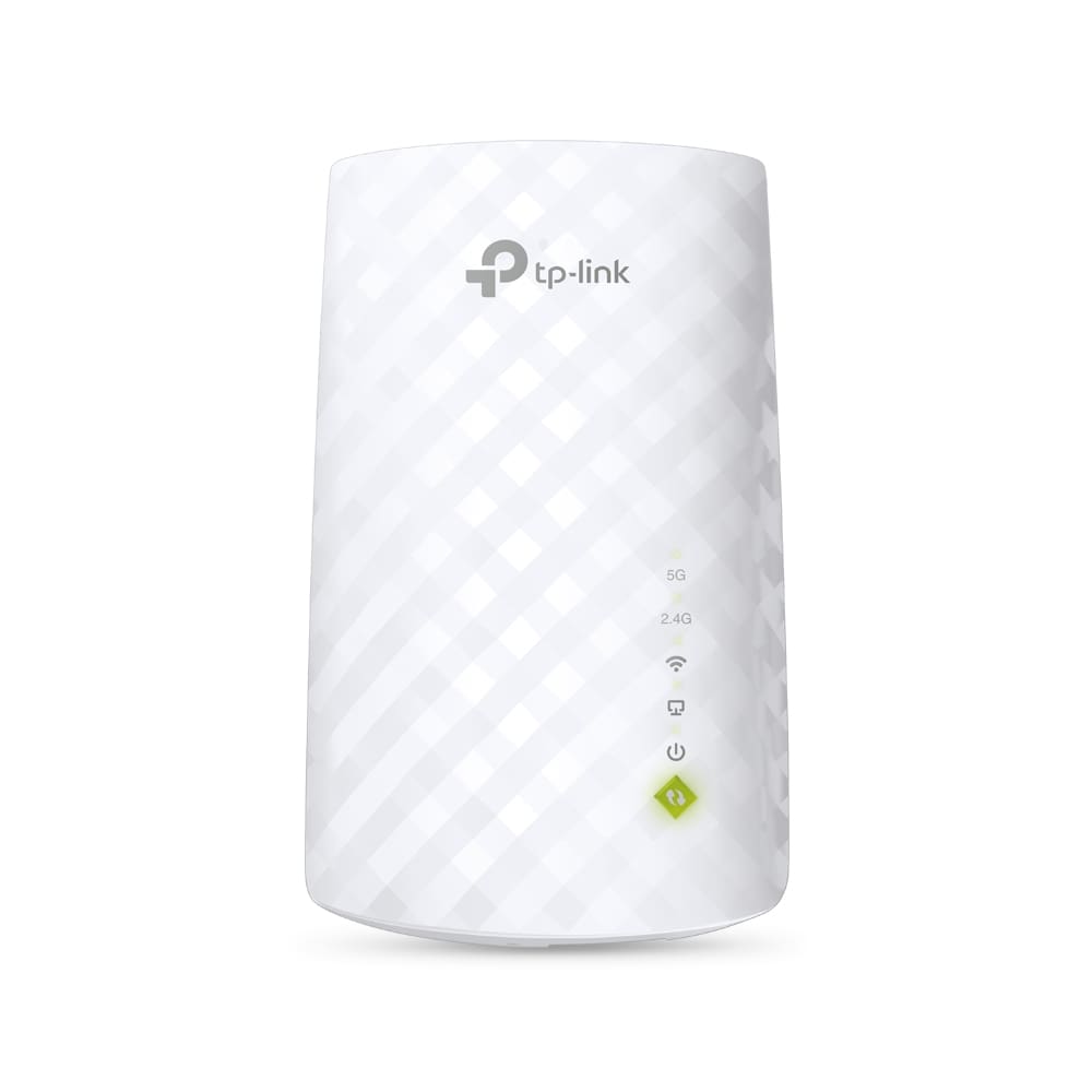 Wi-Fi Range Extender TP-Link AC750 / Wall Plugged / 433Mbps në 5GHz dhe 300Mbps në 2.4GHz / 1× 10/100Mbps Ethernet Port (RJ45) / 2 x external antenna / 100-240V / 50/60Hz / I bardhë - 5