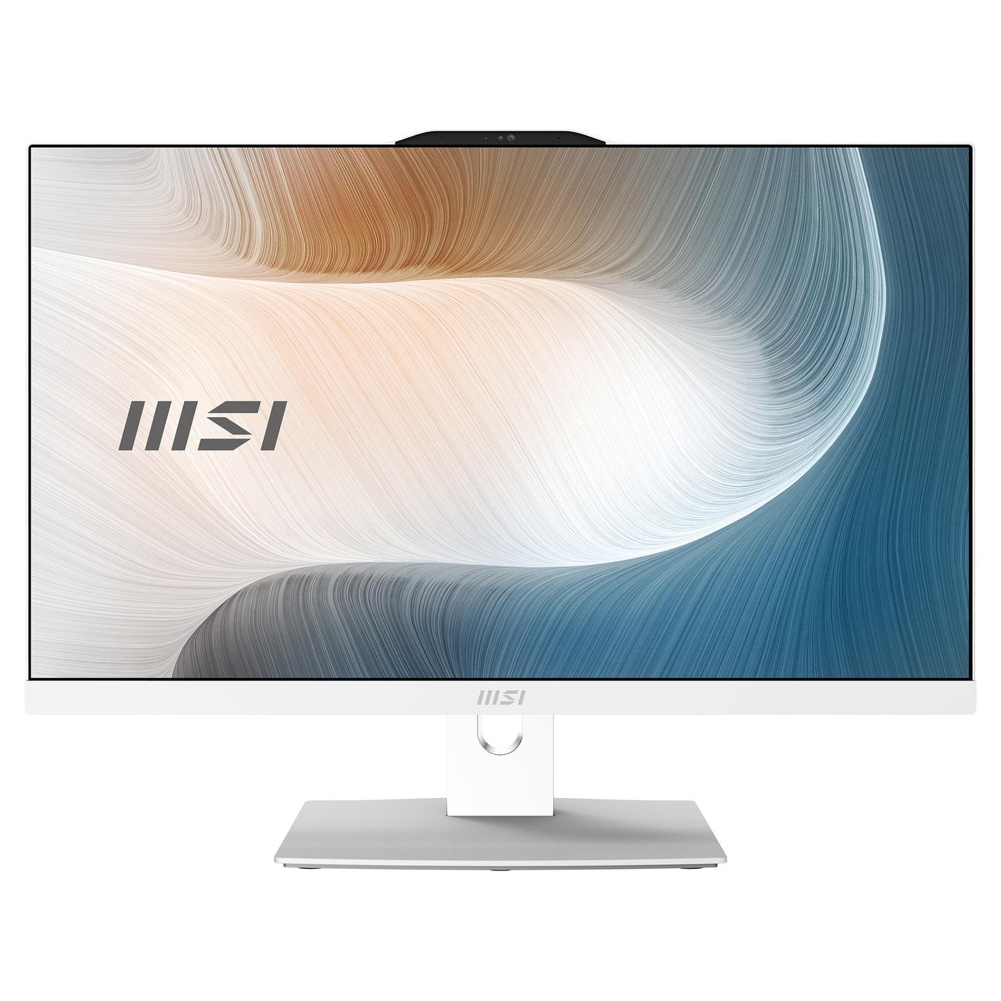 AIO MSI Modern AM242P 1M-2097EU, Core 7 150U, 16GB DDR5, 512GB, 23.8" FHD IPS, Intel Graphics, Maus - Bardhë - 14