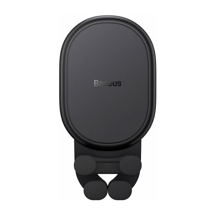 Mbajtës Telefoni për Veturë Baseus Stable Series SUWX020001 / Montim në Grilë Ajri / 360° – Zezë - 1