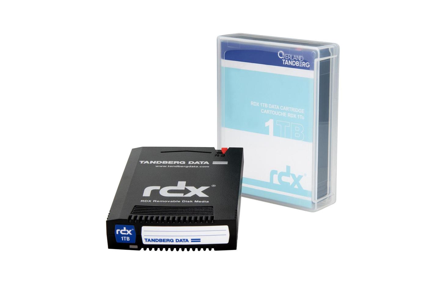 Aksesorë për Disqe Tandberg Data RDX Cassette OT HDD 1TB / 8586-RDX – Zezë