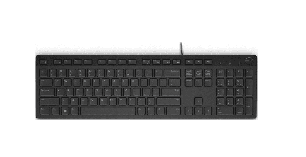 Tastierë Dell KB216-B, FR AZERTY, 105 Taste, USB, Membranë, Multimedia - Zezë - 1