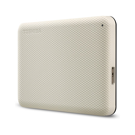 HDD e Jashtme 2 TB Toshiba Storage Canvio Advance. Externe Festplatte (beige. Micro-USB-B 3.2 Gen 1 (5 Gbit/s)) - 3