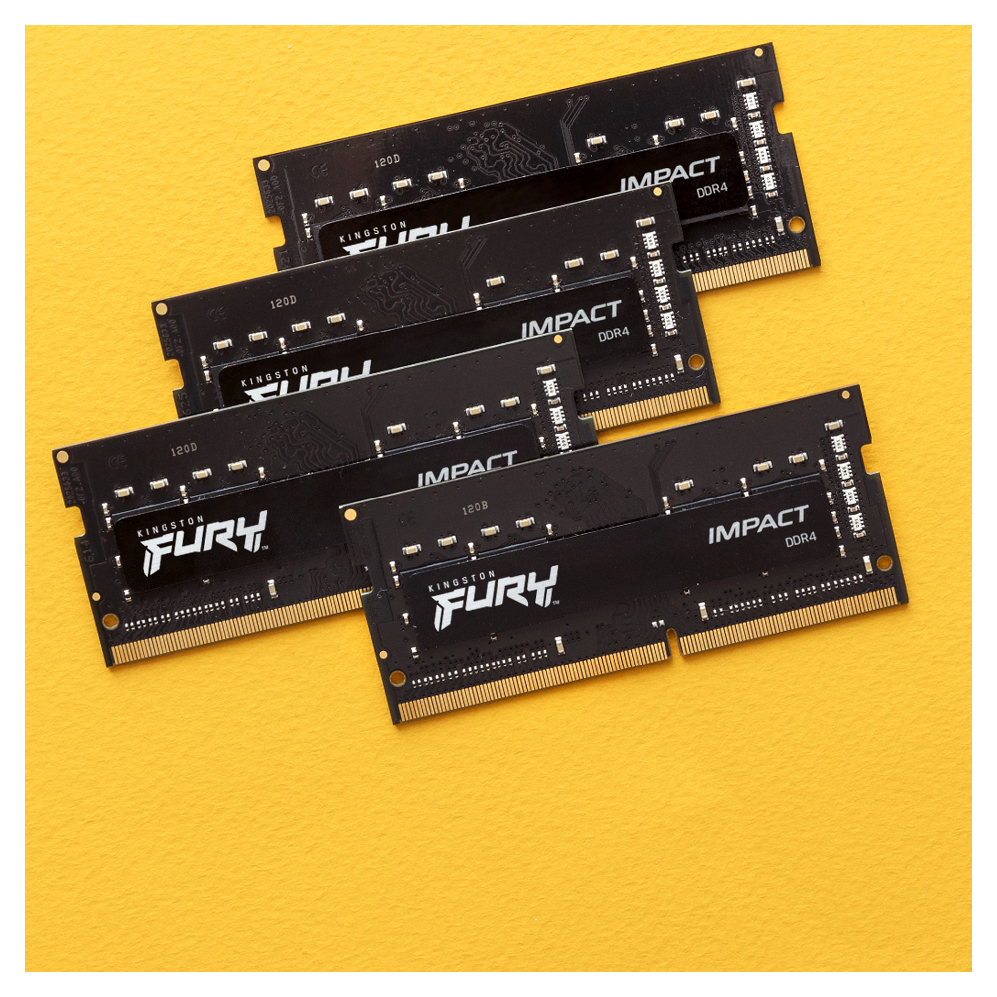 DDR4 SO 3200 32GB Kingston FURY Impact (2x16GB) KIT - RAM Memorie - 4