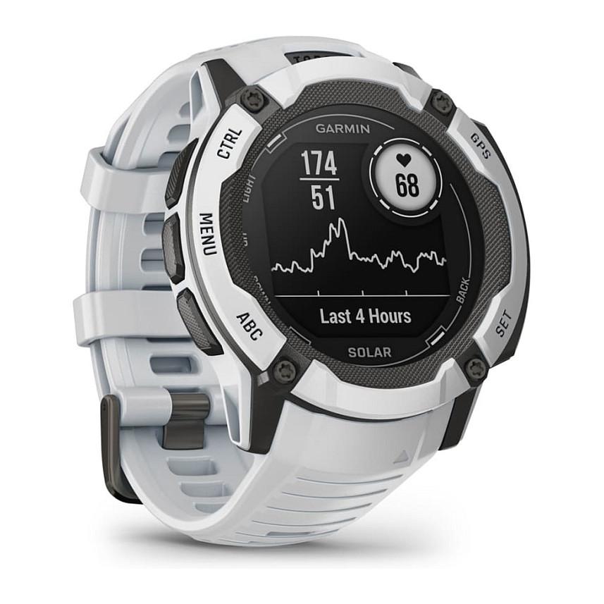 Orë e mençur Garmin Instinct 2X Solar / 50 mm / Solar / GPS / 1.1" – Bardhë - 3