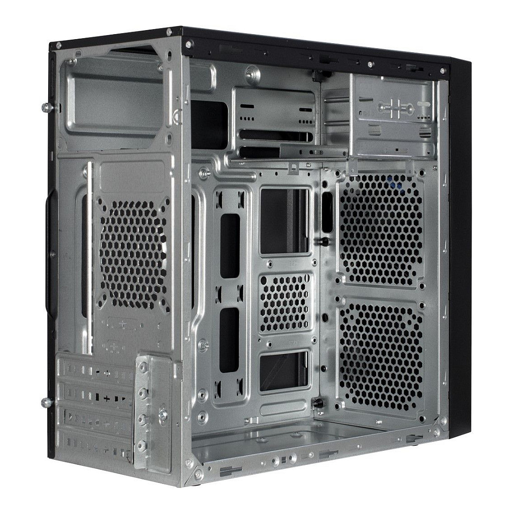 Kasë Inter-Tech IT-6505 Reto Micro Tower ATX - Zezë - 7