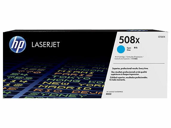 Toner HP 508X / CF361XC / Contract / 9.500 faqe – Blu