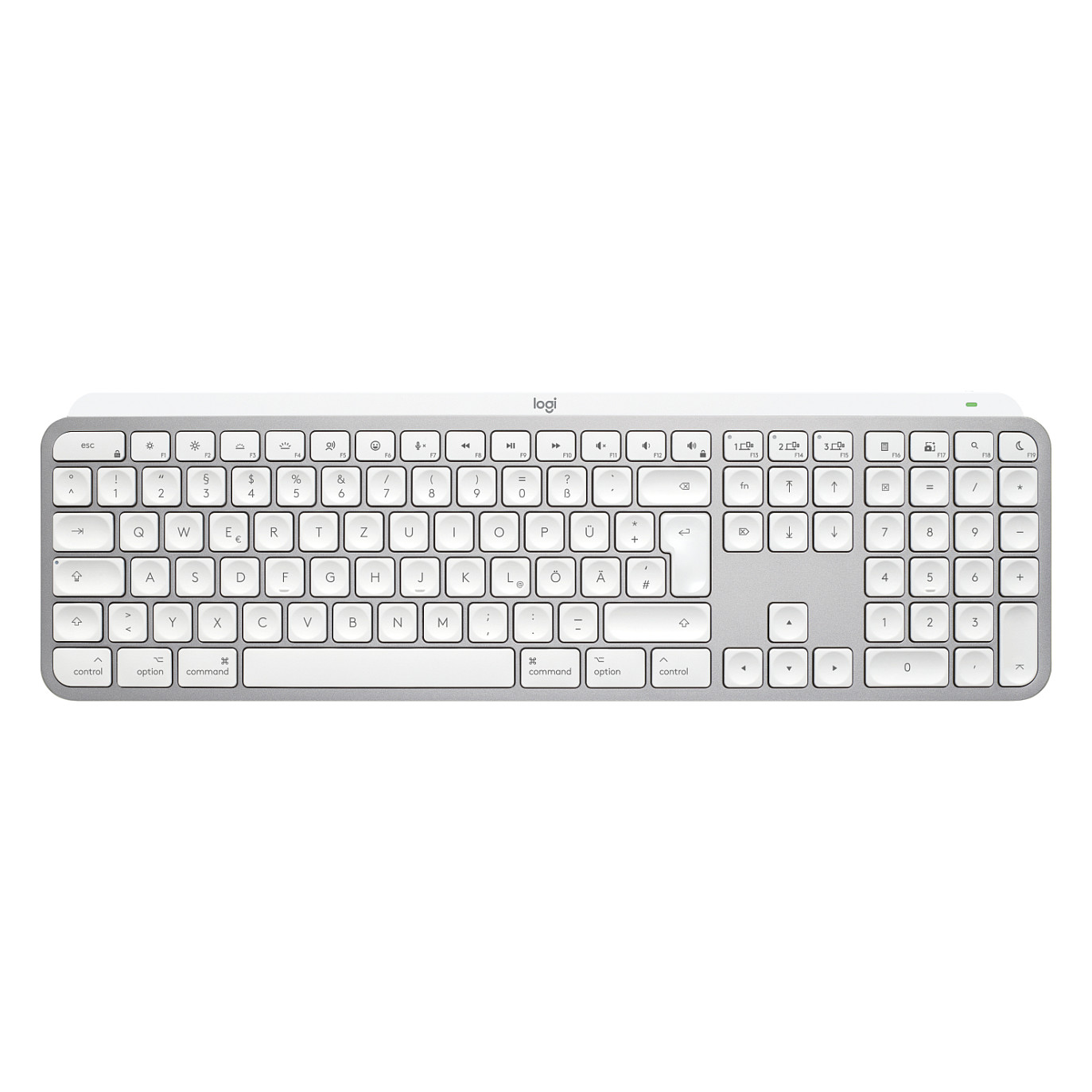 Tastierë Pa kabllo Logitech MX Keys S for Mac / QWERTZ – Hiri e hapur - 1