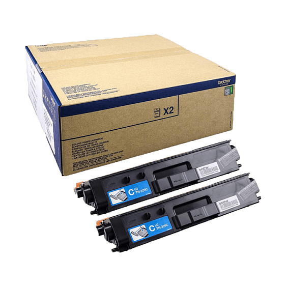 Toner Brother TN-329CTWIN / 2-pack / 12.000 faqe - Blu - 1