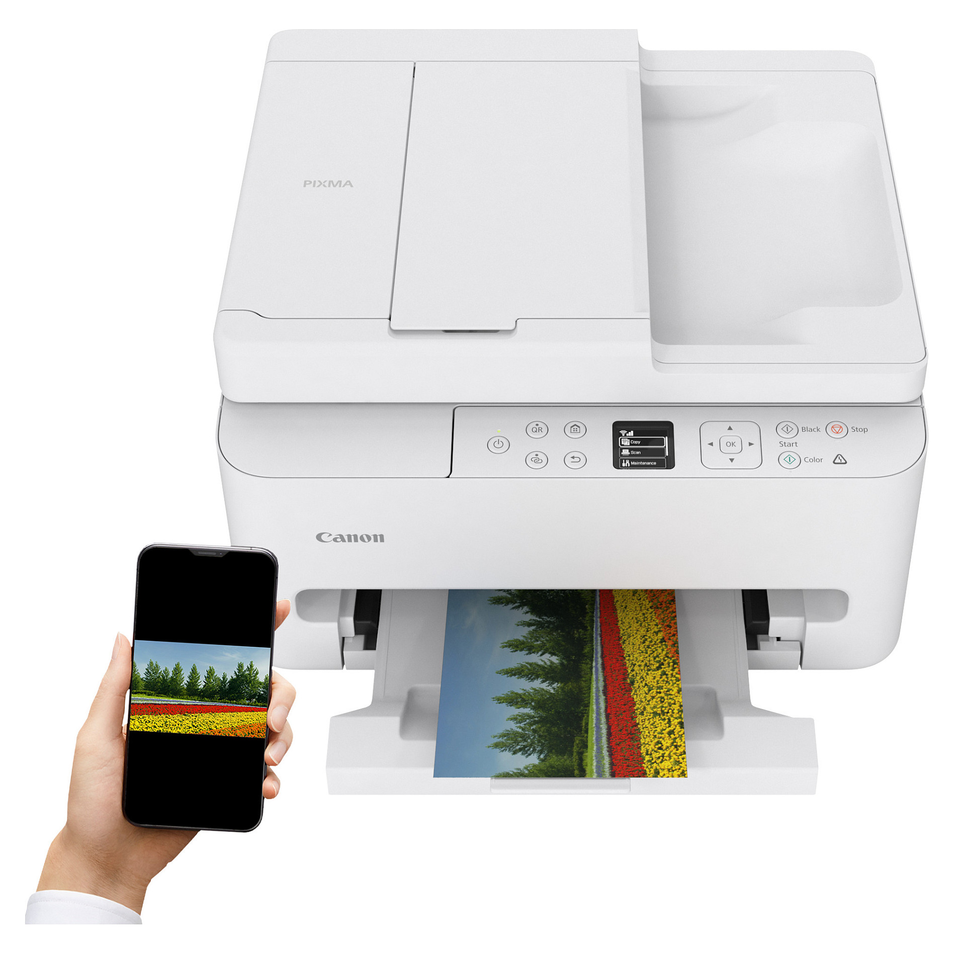 Printer Multifunksional Canon PIXMA TS7550i / 3‑in‑1 / 14ppm / Wi-Fi – Bardhë - 14