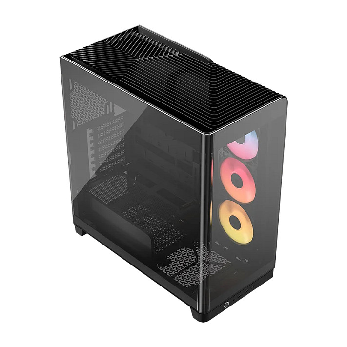 Kasë Midi CORSAIR 4500X RS ARGB (Tempered Glass) – Zezë - 1