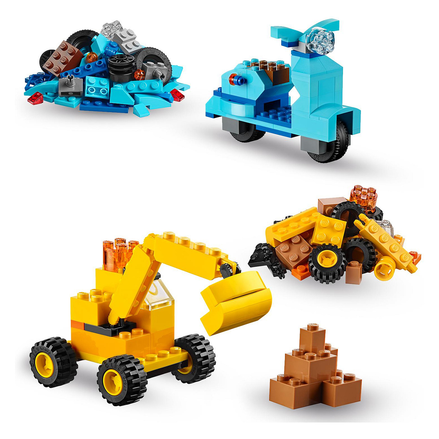 LEGO Classic Large Creative Brick Box 10698 - 4