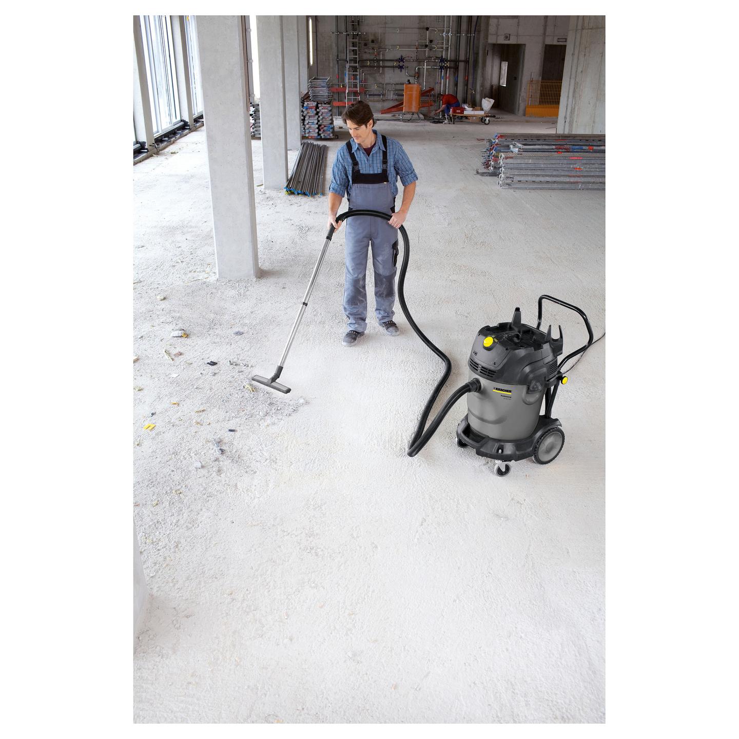Fshesë me Vakum Kärcher NT 65/2 Tact² / Wet & Dry / 2760W / 65L / Tact² - Hiri/Zezë - 2