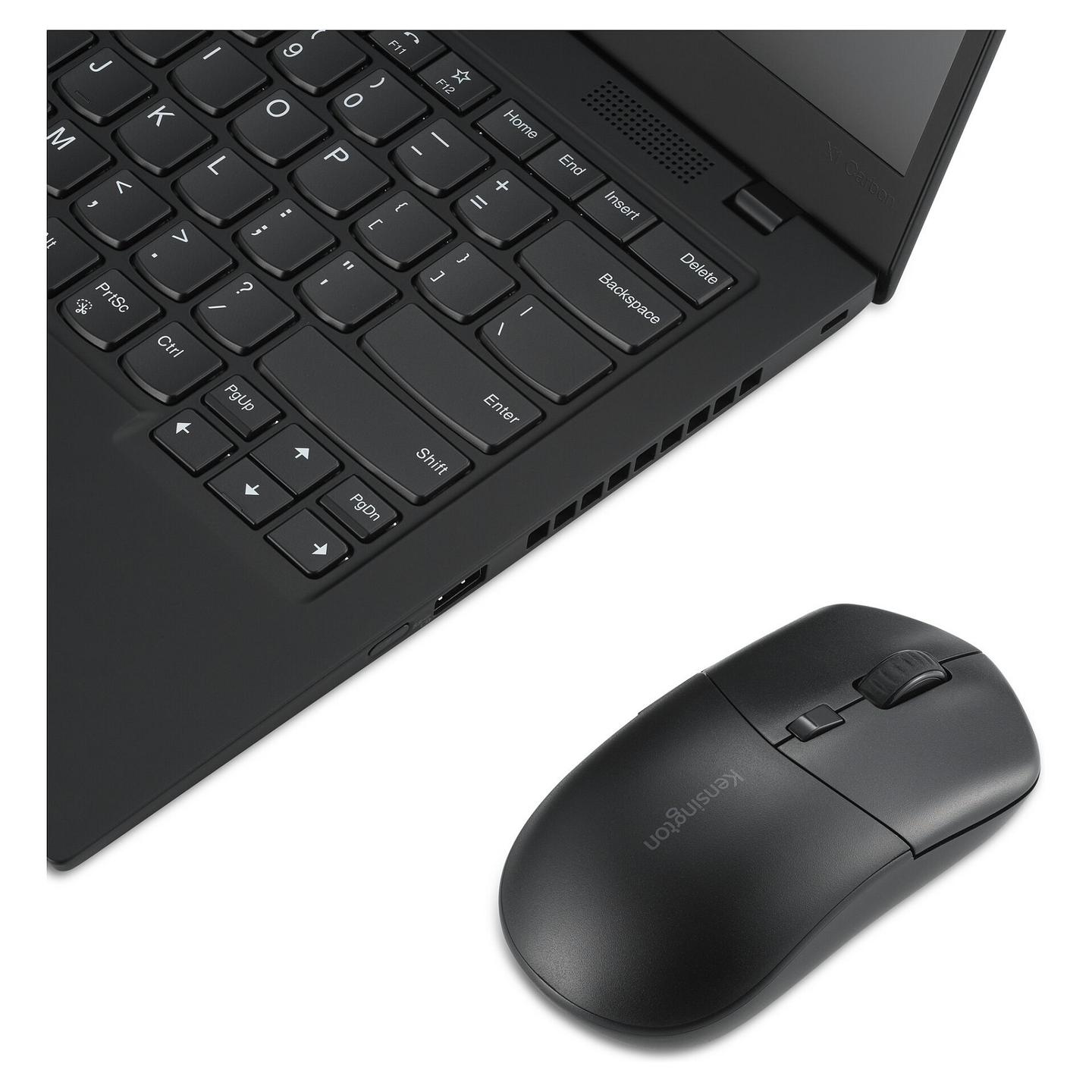 Maus pa Kabllo Kensington MY430 EQ / Optik / 2400 DPI / 6 Butona / 2.4 GHz / Bluetooth / USB-C / Bateri e Rikarikueshme - Zezë - 5