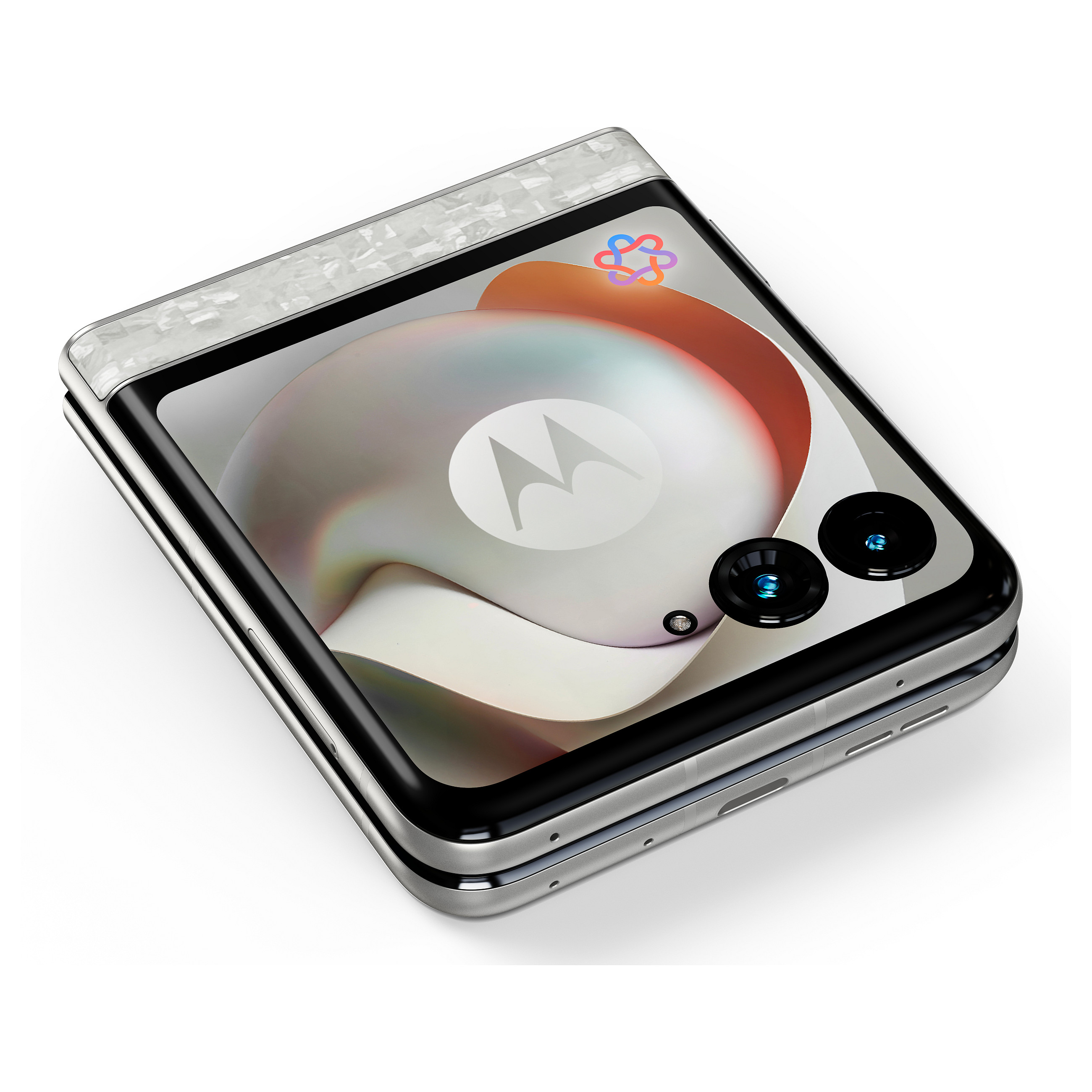 Telefon Motorola Razr 70 5G / 8GB / 256GB / Dual SIM - Bardhë - 15