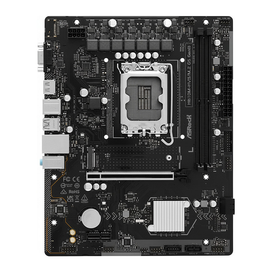 Pllakë Amë Intel ASROCK H610M-HVS/M.2 D5 GEN5 / LGA 1700 / mATX / Intel H610 / 2xDDR5 / HDMI - 1