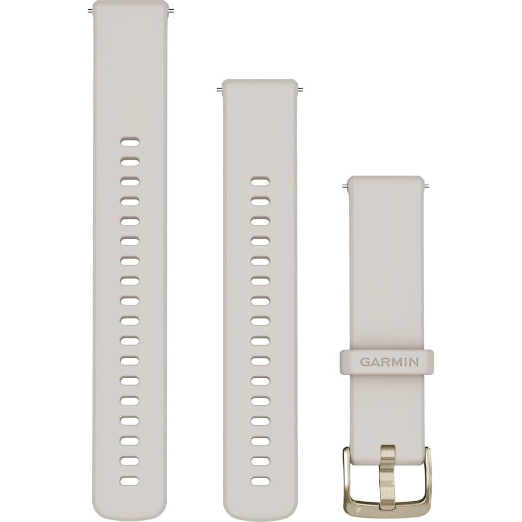 Rrip për Orë të Mençur Garmin Venu 3S / Silikon / 18 mm - Krem