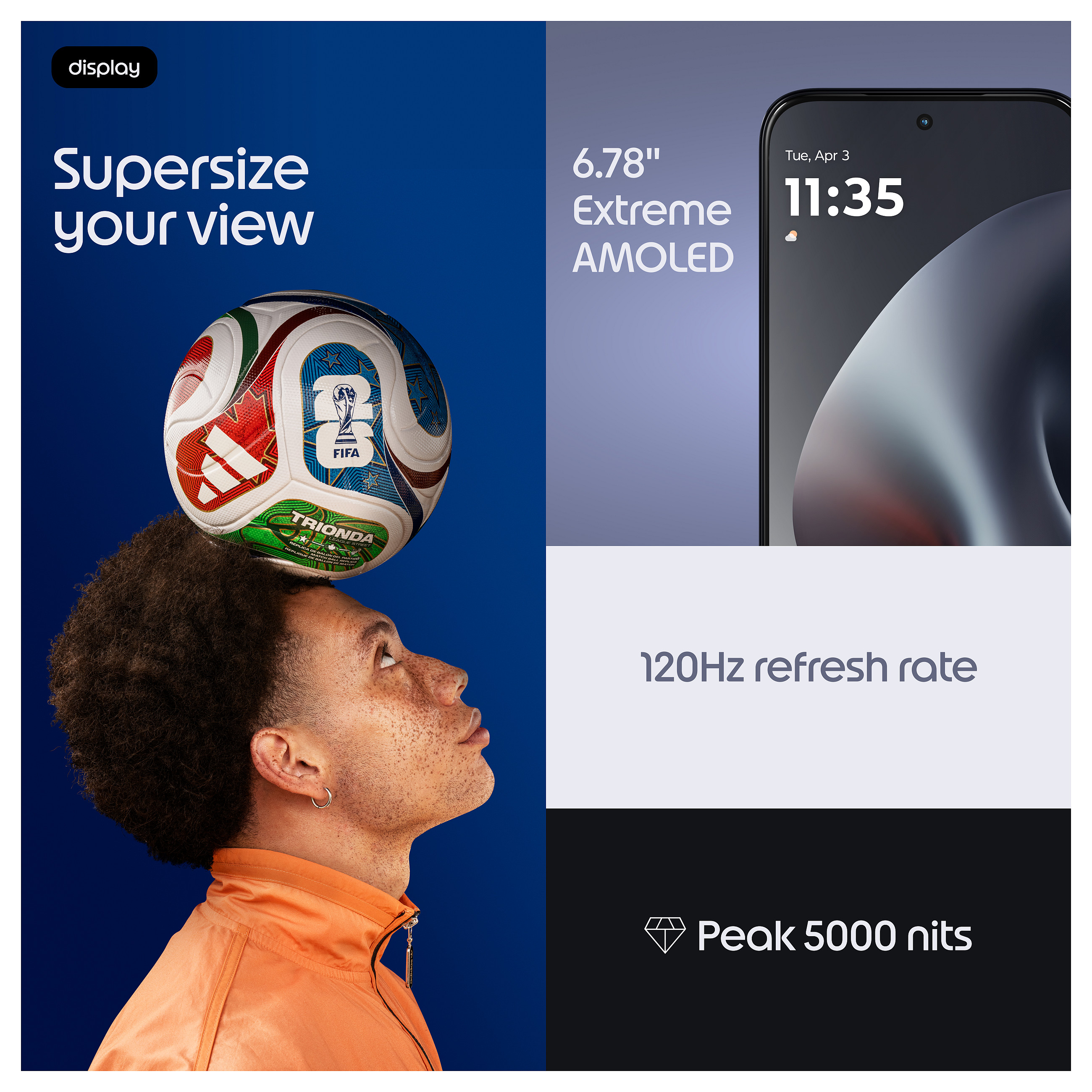 Telefon Motorola Moto G87 / 8GB / 256GB - Blu e mbyllur - 7