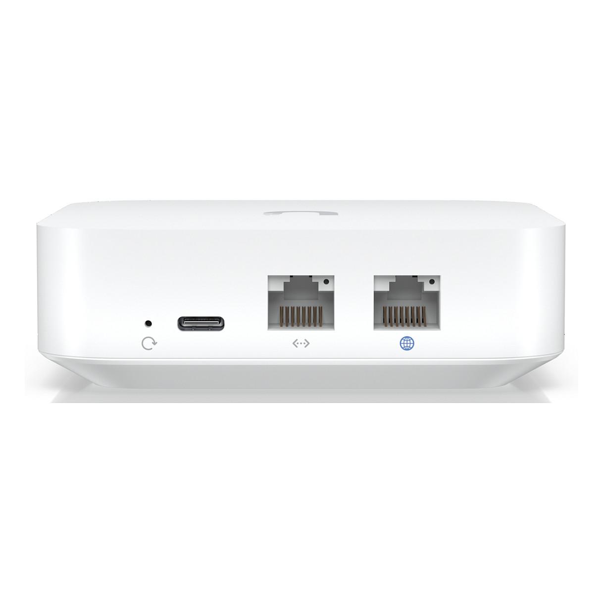 Ubiquiti UniFi Next-Generation Gateway Lite (UXG-Lite) – Gigabit WAN/LAN, Firewall, IDS/IPS, VPN, UniFi Controller, USB-C, i bardhë - 5