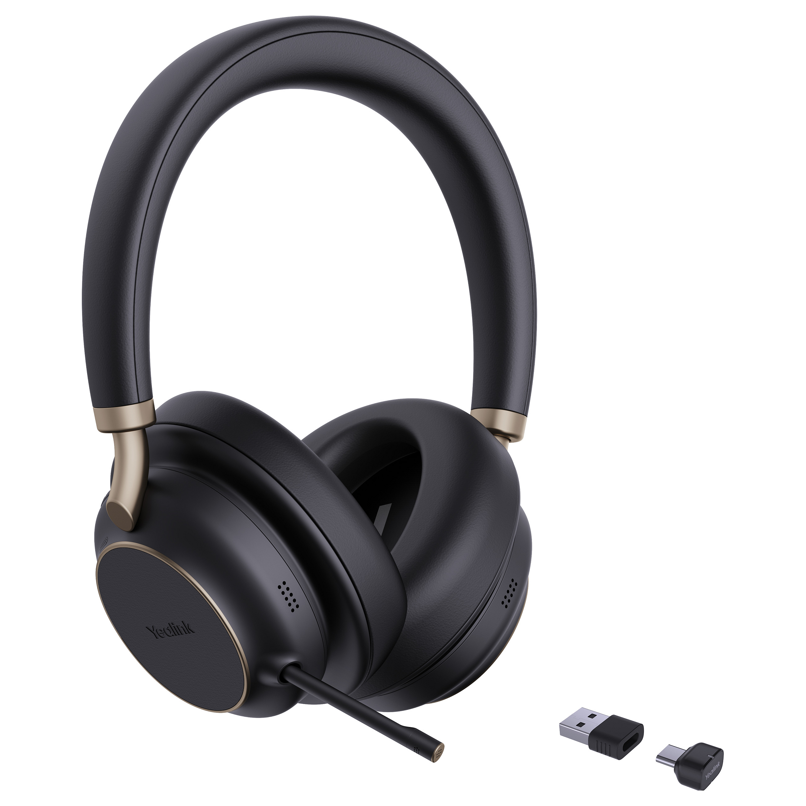 Kufje pa kabllo Yealink BH76 Plus Bluetooth Headset UC USB-C/A – Zezë - 2