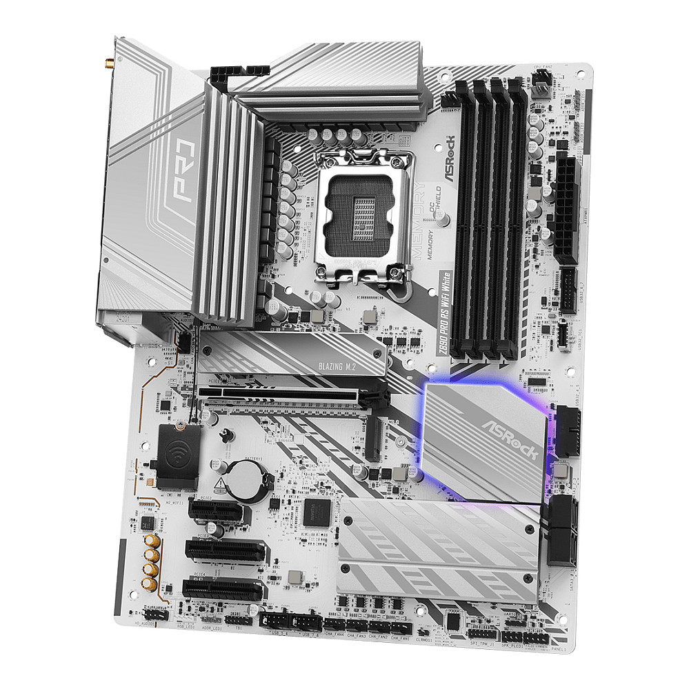Pllakë Amë ASROCK Z890 Pro RS WiFi White - 5