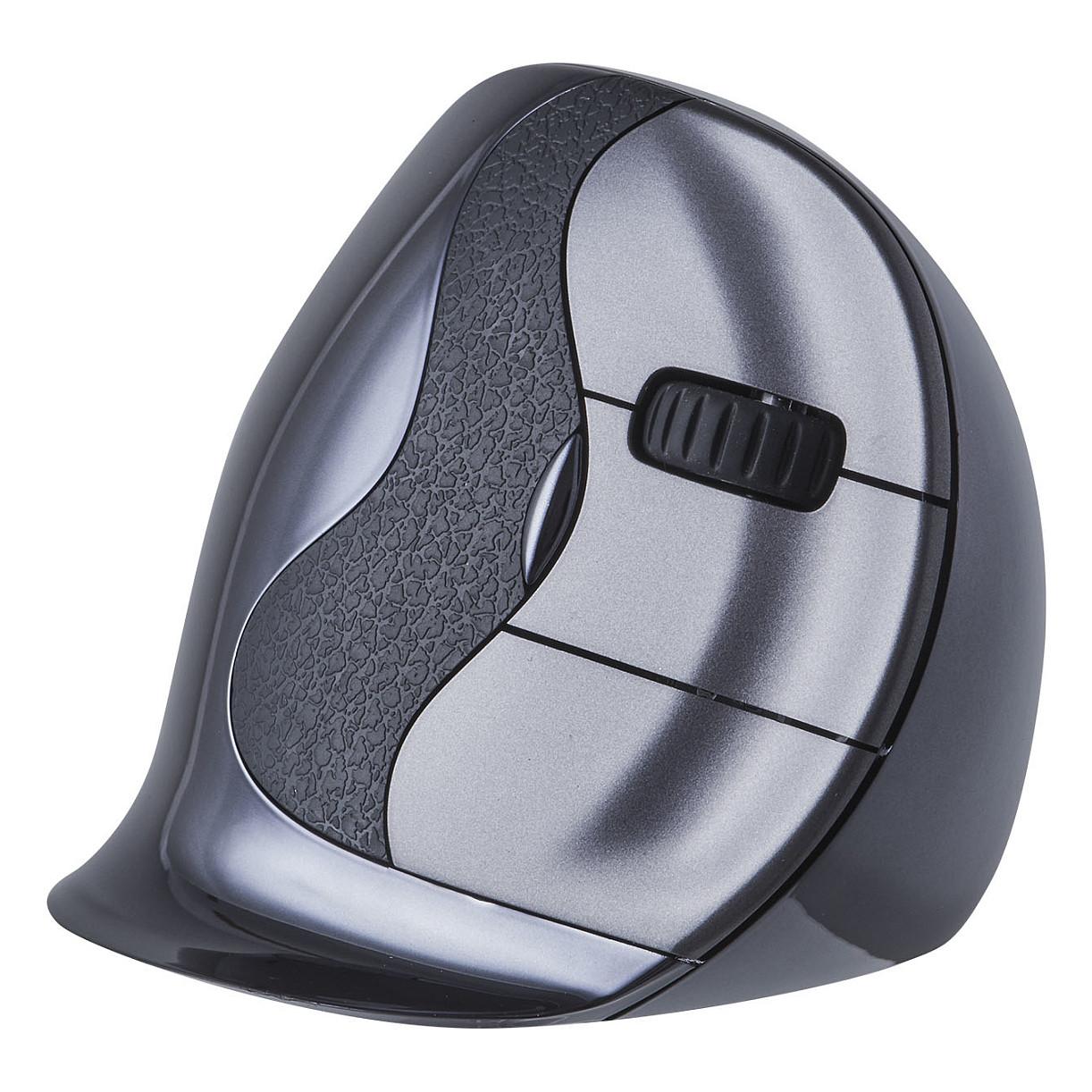 Maus pa Kabllo BakkerElkhuizen Evoluent D Medium / Vertikal / Laser / 3200 DPI / 6 Butona / 2.4 GHz - Zezë - 4