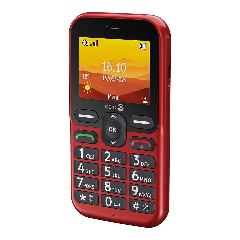 Telefon Doro Leva L10 - RED - 3