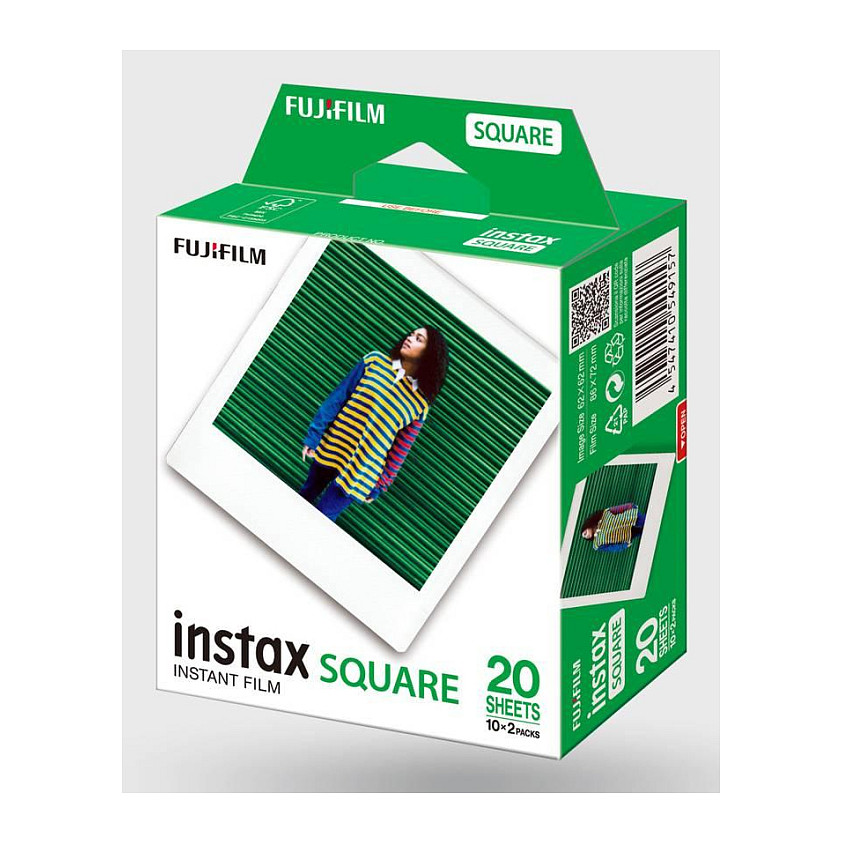 Film fotografik instant Fujifilm instax SQUARE / ISO 800 / 20 Fletë
